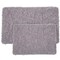 Hastings Home Hastings Home 2 Piece Memory Foam Shag Bath Mat - Grey 722372SRM - alternate 3